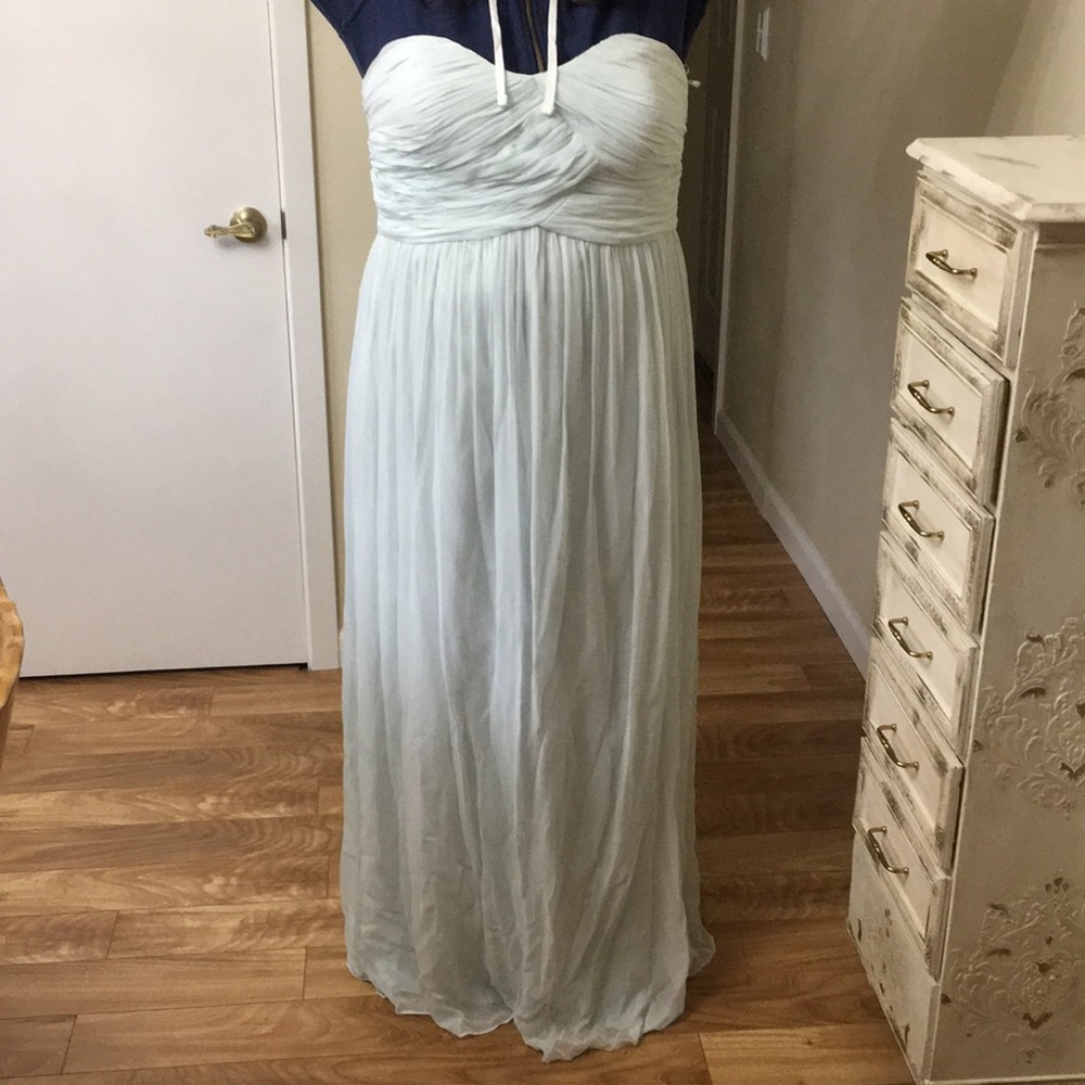 Light Blue chiffon Dress